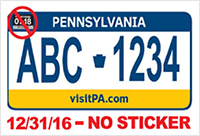 Vehicle Registration Stickers