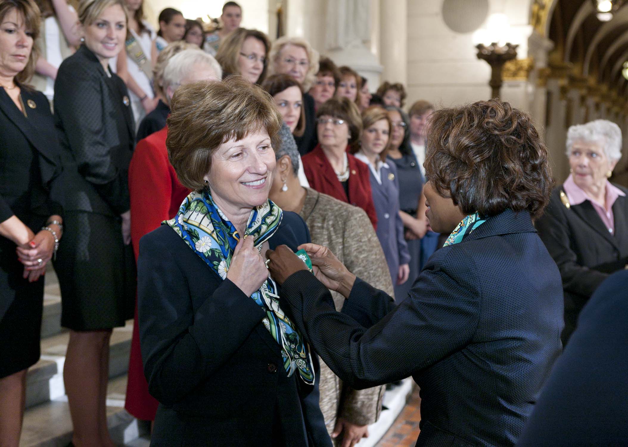 Senator is inducted into Troop Pennsylvania