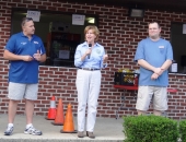 7 de agosto de 2012: El senador Schwank asistió a la Central Berks National Night Out en el A-Field anoche 7 de agosto.