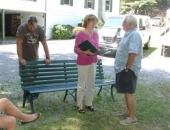 Senator Schwank presents Senate Citation recognizing the 140th anniversary of Crystal Cave