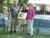 Senator Schwank presents Senate Citation recognizing the 140th anniversary of Crystal Cave