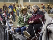 Senator Schwank participates in the 2012 Pennsylvania Farm Show.