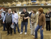 El senador Schwank participa en la Pennsylvania Farm Show 2012.