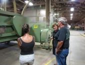 Senator Schwank tours Geisler Tree Farms