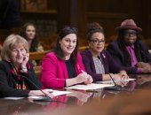 January 26, 2024: Sens. Schwank and Cappelletti, in conjunction with the Women’s Health Caucus, today hosted Alexis McGill Johnson, President and CEO of Planned Parenthood along with regional Planned Parenthood officials and advocates for a visit to the Capitol and a discussion of legislative priorities for women’s health in Pennsylvania.  The group was joined by Gov. Josh Shapiro and Dr. Valerie Arkoosh, secretary of the PA Department of Human Services.