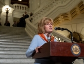 March 19, 2019: Senator Schwank participates in the Citizens’ Rally for Safety over Sunoco held in the Capitol Rotunda.