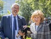 June 14, 2021: Sen. Judy Schwank attends Be the Voice for PA Pup Rally calling for all Pennsylvanians who care for dogs and their wellbeing to support Senate Bill 232 and House Bill 526.