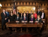 November 13, 2018: Governor Tom Wolf signs Senate Bill 919 - Domestic Violence in Public Housing Emergency Relocation.