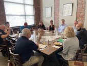 July 2021: Senator Schwank met with small business owners from West Reading to hear about the challenges they are facing as they recover from the effects of the pandemic.