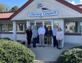 September 2021: Senator Schwank takes tour of the Literacy Council of Reading-Berks.