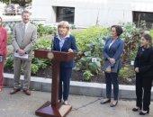 20 de septiembre de 2023: La senadora Judy Schwank y el Grupo Legislativo contra el Hambre de Pensilvania celebraron hoy una conferencia de prensa junto al Jardín contra el Hambre del Capitolio para conmemorar el Mes de la Concienciación sobre el Hambre.