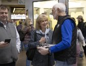 Enero de 2024: La senadora Judy Schwank asiste al 108º Pennsylvania Farm Show.