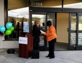 November 2018: I had the privilege of presenting Berks Community Health Center CEO Mary Kargbo with a senate certificate at the grand opening of their new location.