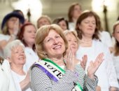 June 24, 2019: Senator Schwank joins colleagues in marking the 100th Anniversary of Women’s Suffrage.