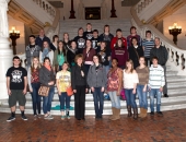 11 de marzo de 2013: Estudiantes de la Antietam High School visitan el Capitolio.