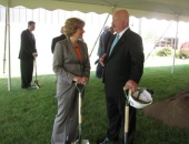 June 16, 2014: Senator Schwank at the groundbreaking of Enesys 4B Project with Enersys Chairman, President, and CEO John D. Craig. The project is expected to be completed in the Summer of 2015 and will bring 115 family-sustaining, new jobs to Berks County. Senator Schwank worked with local and state officials to help ensure that the company was able to move forward with the project in Berks County.