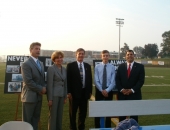 September 11, 2013: Senator Schwank attended a 9/11 memorial event at Exeter Area High School stadium. Organized by the students, the ceremony focused on how the nation came together during and since the tragic event.