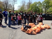 April 27, 2013: At Reading City Park, Senator Judy Schwank lead over 30 student volunteers and community leaders in collecting nearly forty bags of litter and debris. Students representing Reading High School's Key Club and Ecology Club, Penn State Berk's Society of Women Engineers,