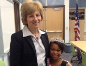 September 18, 2014: I recently talked to 3rd and 4th graders at Owatin Creek Elementary about the importance of government. During my visit, I was privileged to meet 3rd grader Aliya Wise, who is the Miss Pennsylvania Jr., Preteen Queen Division 1. Aliya will be representing PA and Owatin at nationals in Disneyland this November.