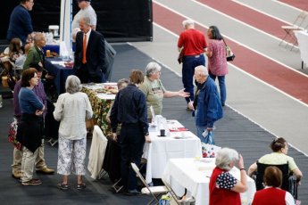 May 19, 2022: Senator Judy Schwank hosts a Veterans' Expo.  This event included information booths, free lunch, and a keynote address by Brigadier General Maureen Weigl, PA Deputy Adjutant General for Veterans Affairs.