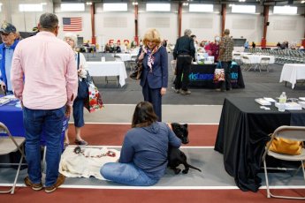 May 19, 2022: Senator Judy Schwank hosts a Veterans' Expo.  This event included information booths, free lunch, and a keynote address by Brigadier General Maureen Weigl, PA Deputy Adjutant General for Veterans Affairs.