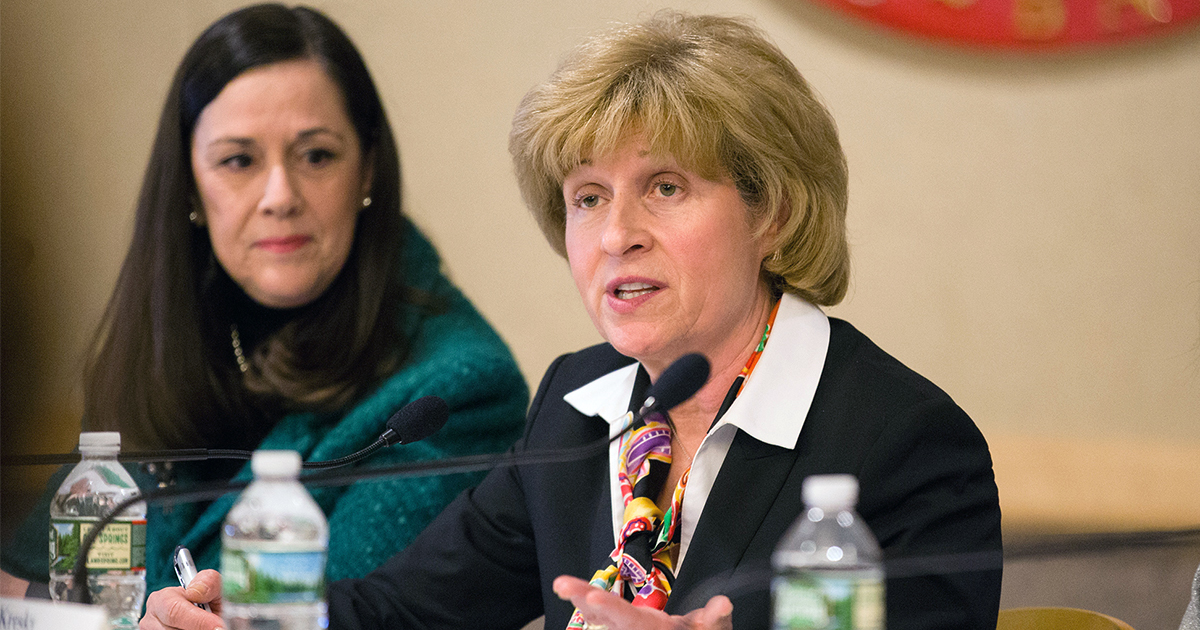 Senator Judy Schwank and Senator Lisa Baker