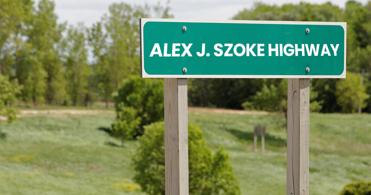 ‘Alex J. Szoke Highway’