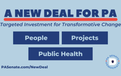Los demócratas del Senado de PA presentan un plan de gasto de 7.000 millones de dólares en fondos del Plan Federal de Rescate de Estados Unidos - The New Deal For PA