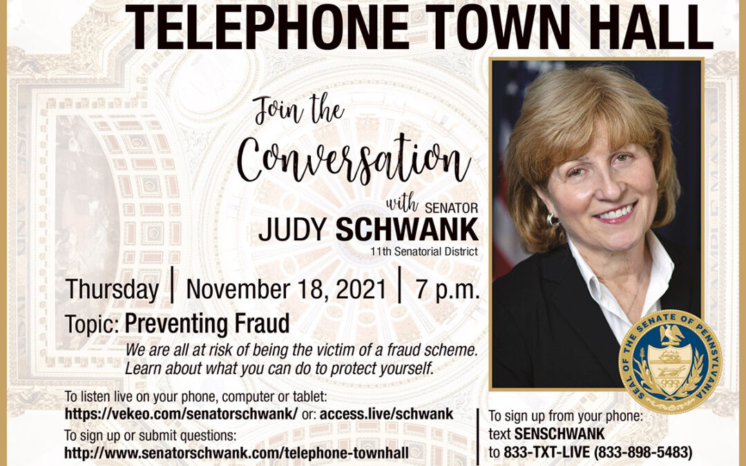 Telephone Town Hall - Preventing Fraud