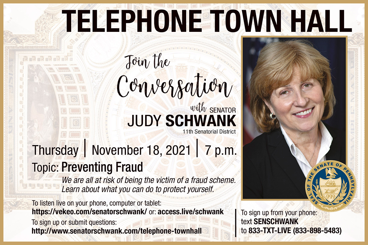 Telephone Town Hall - Preventing Fraud