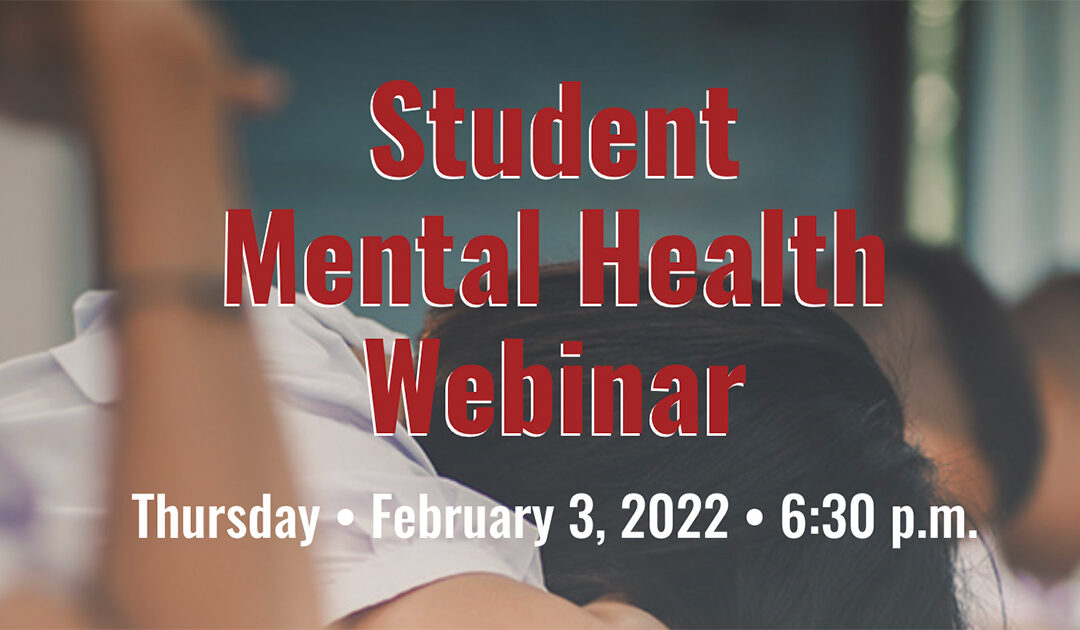 Student Mental Health Webinar