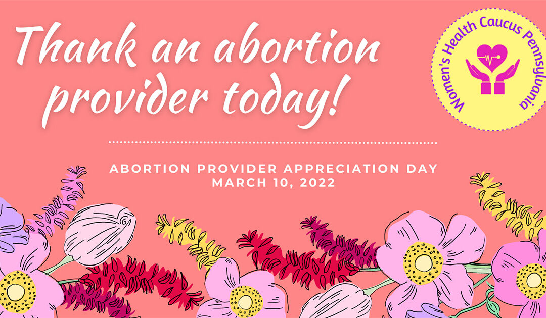 Día de agradecimiento a los proveedores de abortos