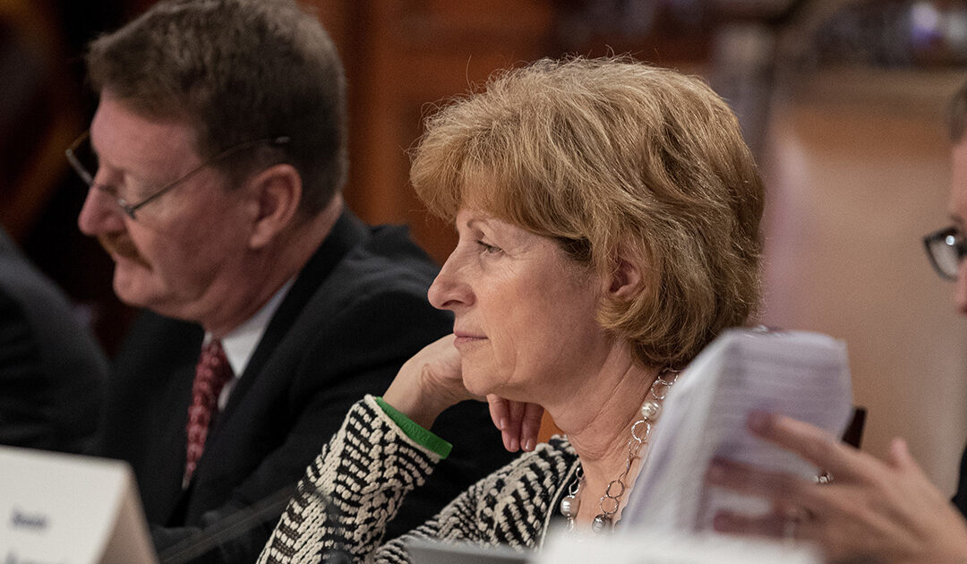 Sens. Elder Vogel, Jr. and Judy Schwank