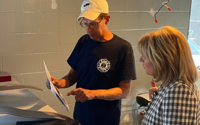 Schwank Visits Mt. Penn Fire Company to Tour Day Room Renovations