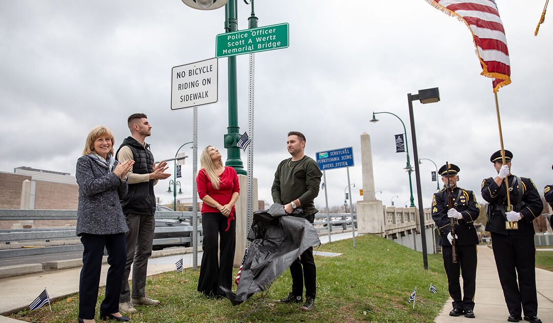 Officer Scott Wertz Bridge Renaming