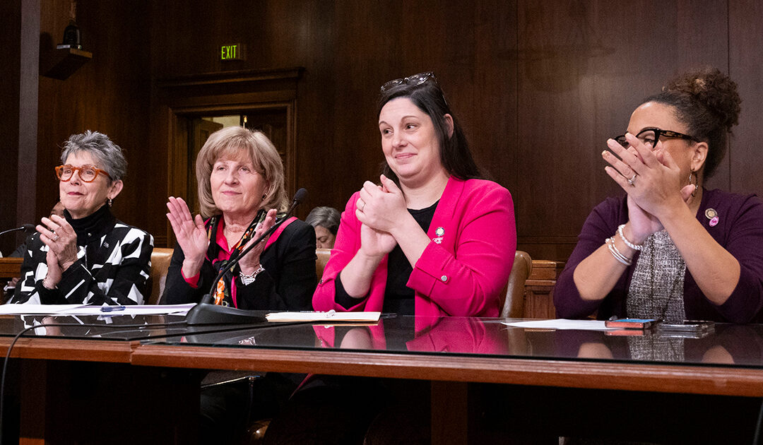 Rep. Mary Jo Daley, Sen. Judy Schwank, Sen. Amanda Cappelletti, Rep. Gina H. Curry